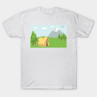 Mountains Camping T-Shirt
